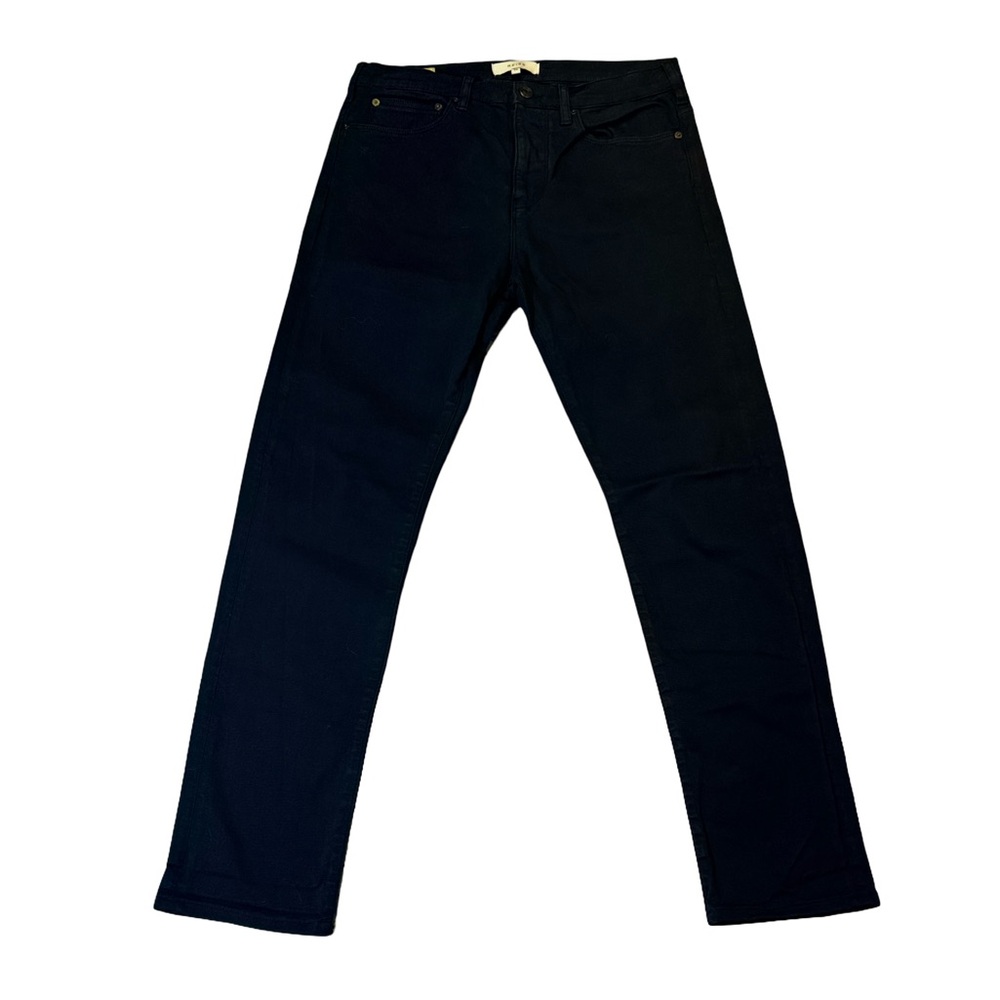Reiss mens 30x32 slim fit dark blue Solomon cotton blend denim jeans EUC
